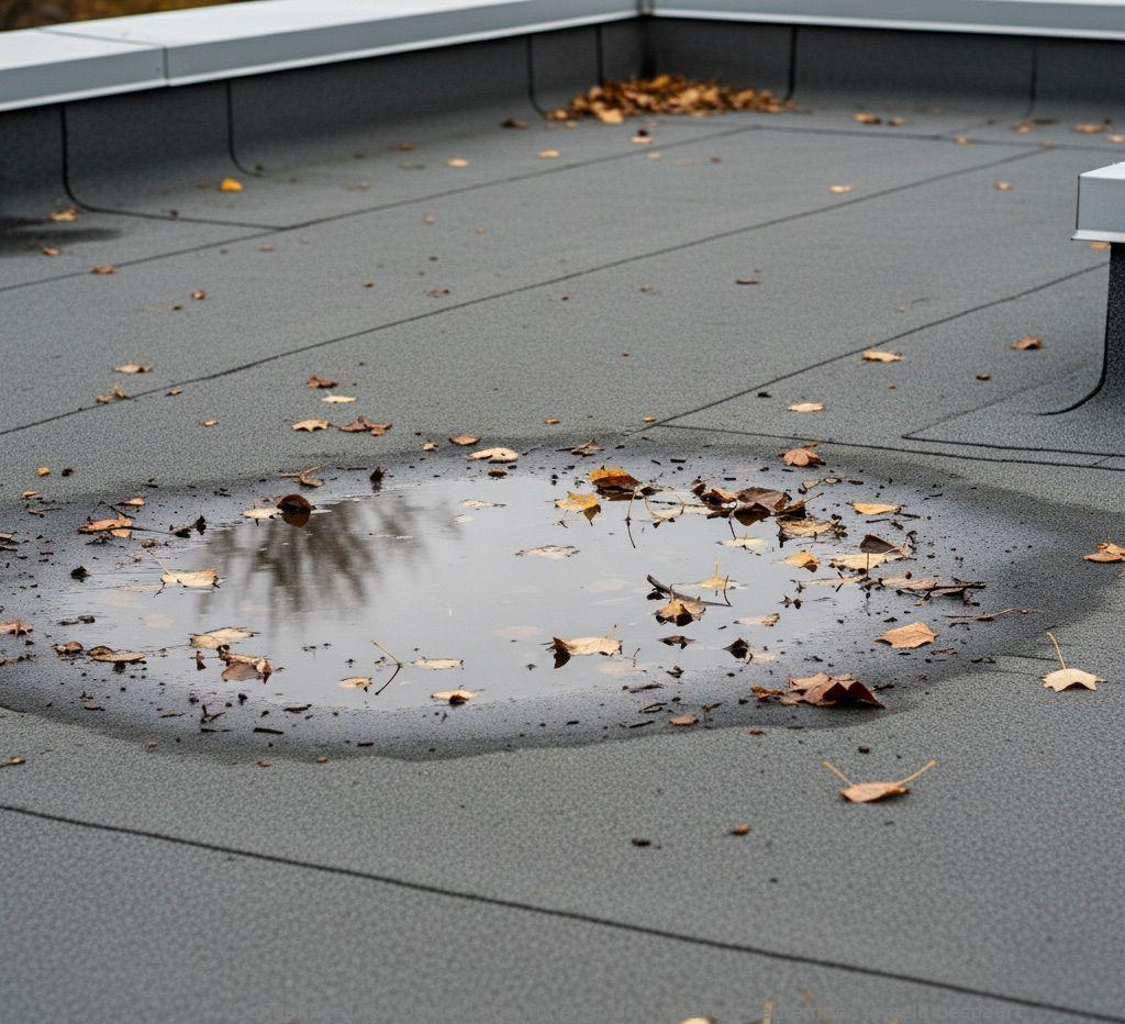 Daklekkage In Herfst Urk